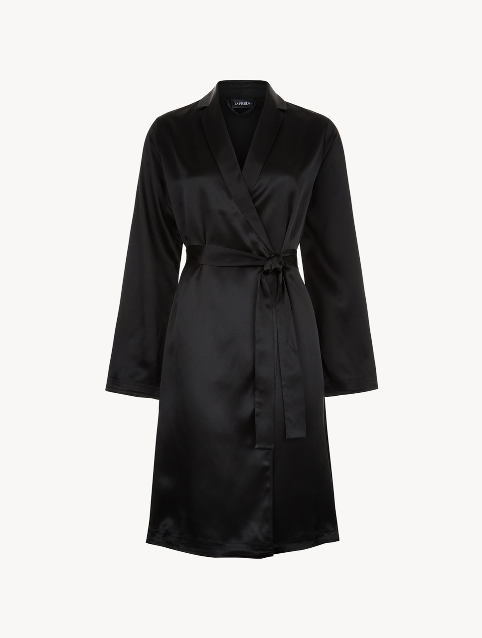 Black Silk Robe – Adore Couture